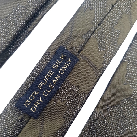 Vintage Authentic Giorgio Armani Men's Neck Tie Pure Silk - Picture 8 of 12